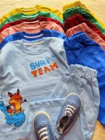 Boys' T-shirts and shorts, size 45 and size 50