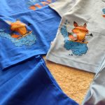 Boys' T-shirts and shorts, size 45 and size 50