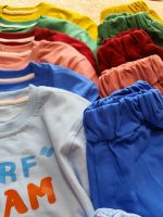 Boys' T-shirts and shorts, size 45 and size 50