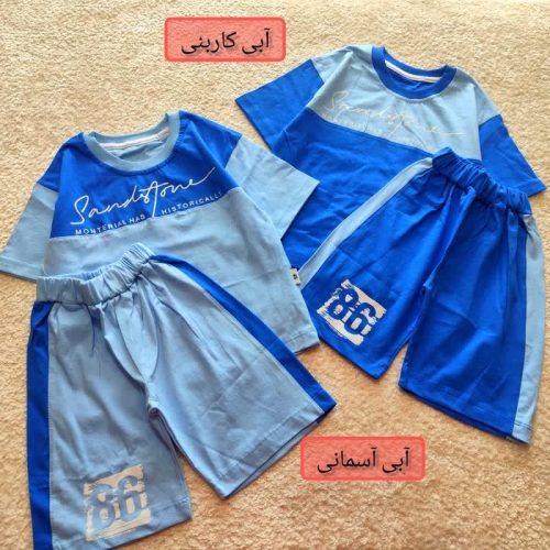 Boys' T-shirts and shorts, sizes 45 and 50