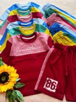 Boys' T-shirts and shorts, sizes 45 and 50