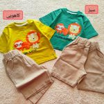 Boys' t-shirt and shorts from 8 months to 4 years