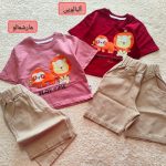 Boys' t-shirt and shorts from 8 months to 4 years