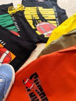 Boys' tops and shorts, 3 to 7 years old