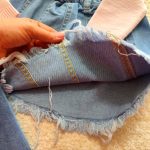 Denim skirt for girls from 3 years to 8 years