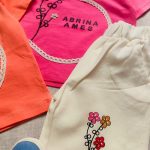 Girls' T-shirt and shorts, 2 to 5 years old