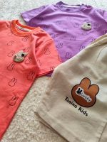 Girls' T-shirt and shorts, 3 to 7 years old