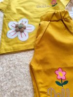 Girls' T-shirts and shorts, size 40 and 45