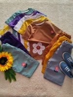 Girls' T-shirts and shorts, size 40 and 45