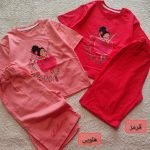 Girls' T-shirts and shorts, sizes 45 and 50