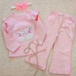 Girls' blouses and pants from 1 year to 4 years