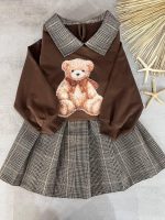 Girls' blouses and skirts from size 40 to size 55