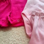 Girls' bodysuit and shorts from 3 months to 24 months