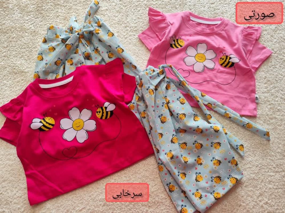 Girls' crop shorts from size 40 to size 55