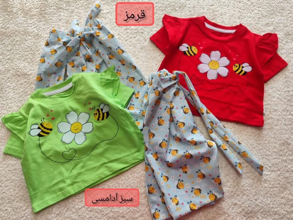 Girls' crop shorts from size 40 to size 55