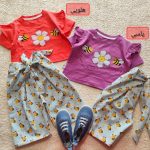 Girls' crop shorts from size 40 to size 55