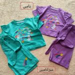 Girls' crop shorts from size 45 to 60