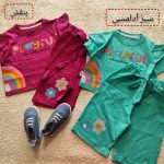 Girls' crop shorts from size 45 to size 60