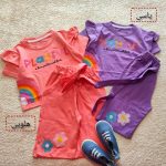 Girls' crop shorts from size 45 to size 60