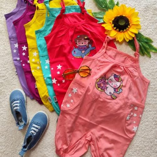 Girls' romper from 8 months to 5 years