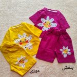 Girls' t-shirts and shorts from 8 months to 4 years