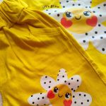 Girls' t-shirts and shorts from 8 months to 4 years