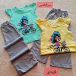 Girls' tops and pants, sizes 45 and 50
