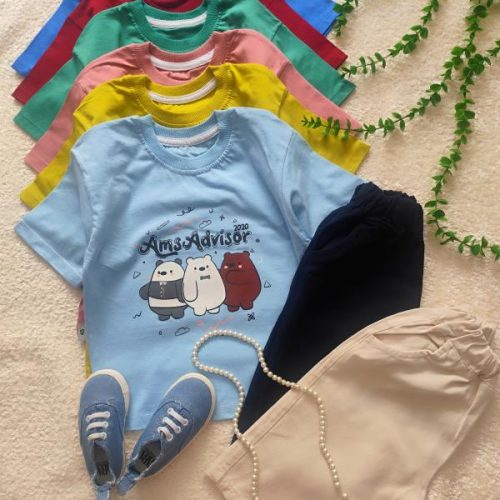 تیشرت شلوارک سه خرس