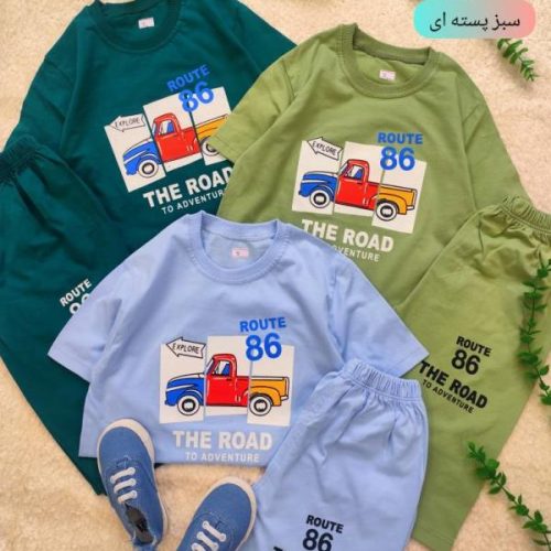 Boys' T-shirts and shorts, 5 to 9 years old