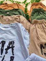 Boys' T-shirt and shorts, 5 to 10 years old