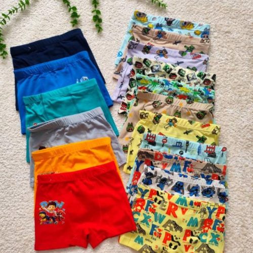 Boys' shorts from 2 years to 10 years old