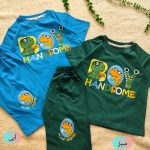 Boys' t-shirt and shorts, 4 to 7 years old