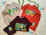 Boys' t-shirt and shorts, 4 to 7 years old