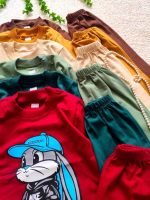 Boys' t-shirts and shorts, 2 to 9 years old