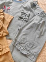 Girls' T-shirt and shorts, 2 to 5 years old