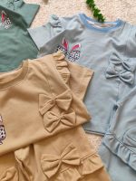 Girls' T-shirt and shorts, 2 to 5 years old