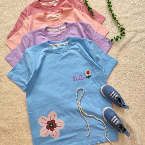 Girls' T-shirts 8 to 11 years old