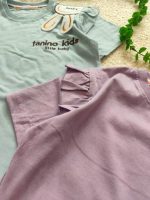 Girls' T-shirts and shorts, 5 to 9 years old