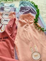 Girls' T-shirts and shorts, 5 to 9 years old