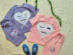 Girls' T-shirts and shorts, size 40 and 45