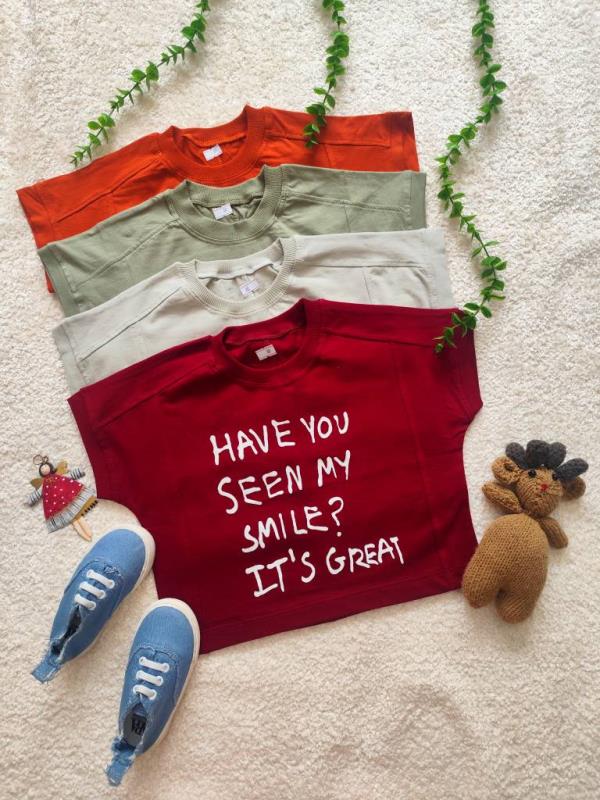 Girls' crop tops 2 to 9 years old (8) Girls' crop tops 2 to 9 years old