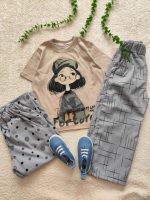 Girls' t-shirts and pants from 4 years to 13 years