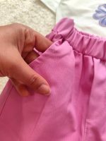 Girls' t-shirts and shorts from 2 to 5 years old