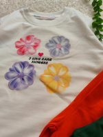 Girls' t-shirts and shorts from 2 to 5 years old