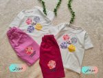 Girls' t-shirts and shorts from 2 to 5 years old
