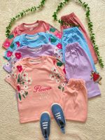 Girls' t-shirts and shorts from size 40 to size 55
