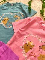 Girls' t-shirts and shorts from size 40 to size 55