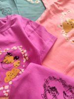 Girls' t-shirts and shorts from size 40 to size 55