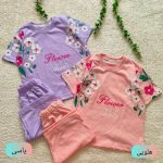 Girls' t-shirts and shorts from size 40 to size 55
