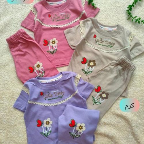 Girls' t-shirts and shorts from sizes 35 to 50